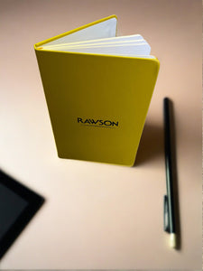 A5  notebook hardcover  | Yellow