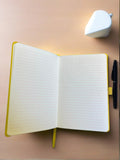 A5  notebook hardcover  | Yellow