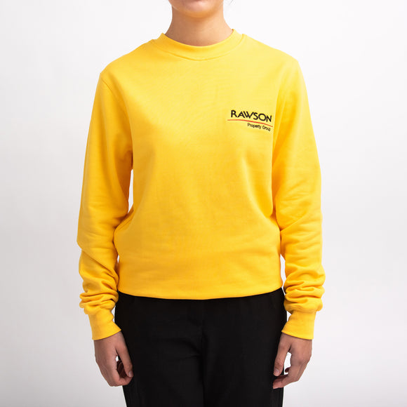 Crew Neck Sweaters | Yellow